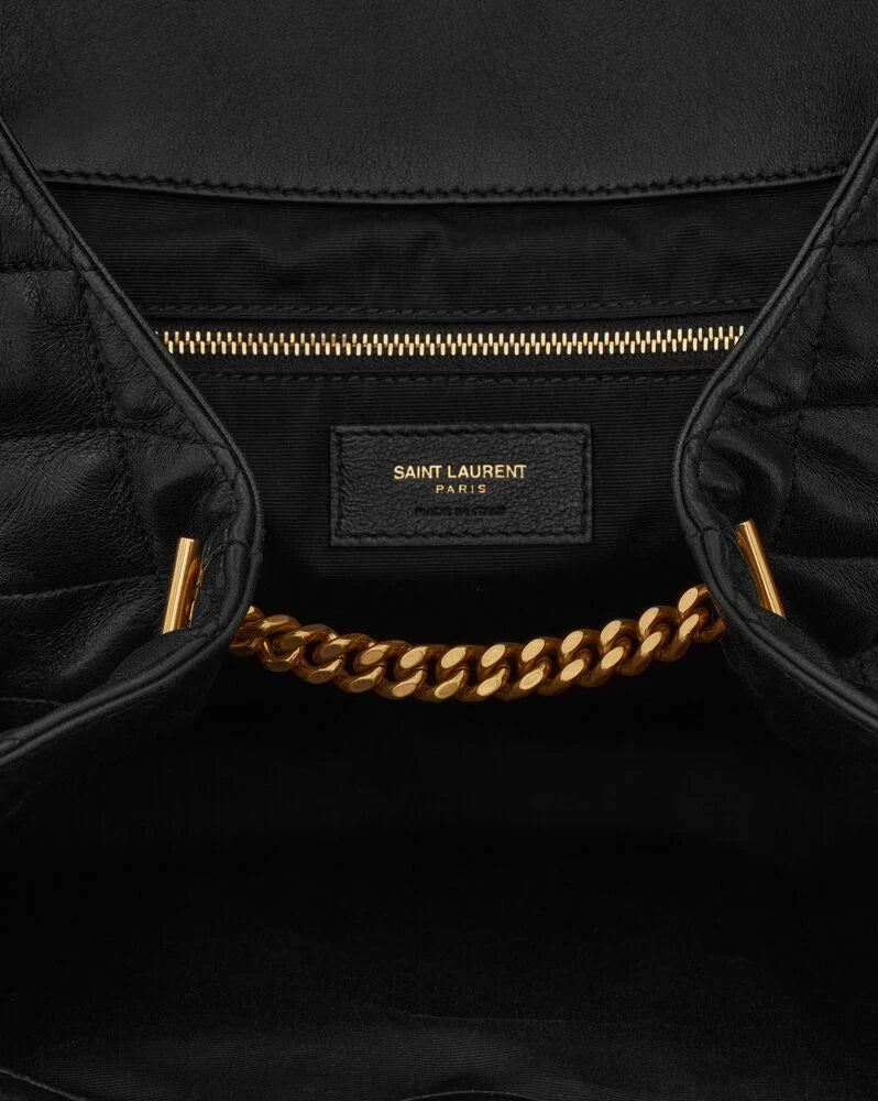 YSL MAXI SHOPPING BAG ICARE IN PELLE DI AGNELLO TRAPUNTATA